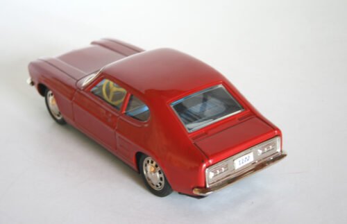 Aoshin Japan 60’s Ford Capri Friction 11 inches (28 cm) Original tin toy car - Image 4