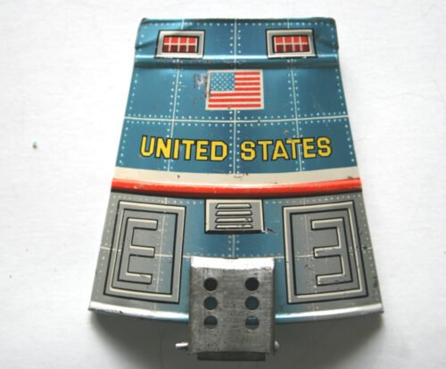 HORIKAWA VINTAGE TIN TOY SPACE PART APOLLO CAPSULE ORIGINAL DOOR - Image 2