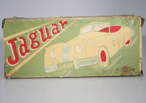 Kohno Kakuzo KK Japan 50’s Jaguar XK 140 Convertible Friction Fixed Box 6 inches (15 cm) original toy box - Image 3