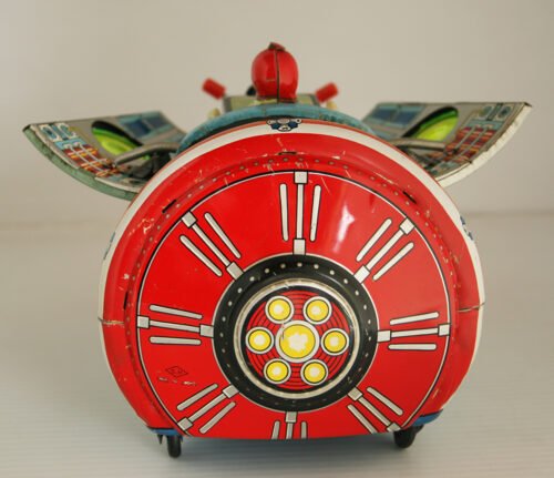 Horikawa S.H 60’s New Space Capsule Battery Operated 10 inches (25.5 cm) original tin toy space - Image 4