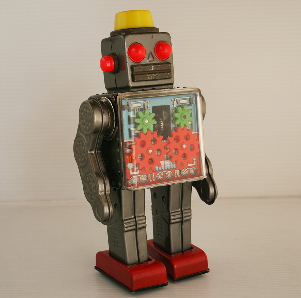 Horikawa S.H Japan 60’s Engine Robot Battery Operated 8.75 inches (22 ...
