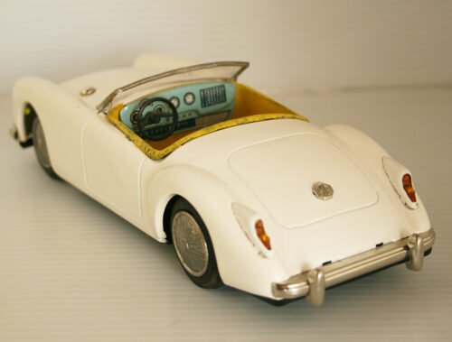 Proyect Asahi ATC 50’s MGA 1600 convertible Friction 9.5 inches (24 cm)   tin toy car - Image 4