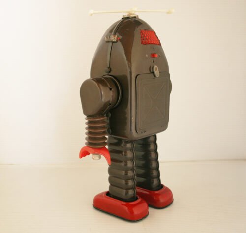 Asakusa ATD Japan 60’s Thunder Robot Battery Operated 11.5 inches (29 cm) original tin toy robot - Image 5