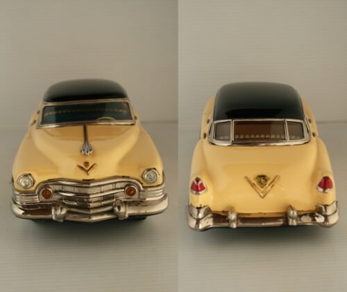 Marusan Kosuge Japan 50’s Cadillac 1951 Friction 12.5 inches (32cm) original tin toy car - Image 6